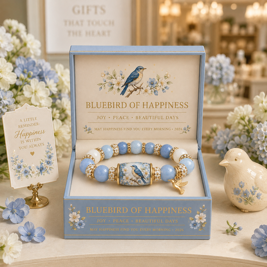 🏆Last Day Promo: 49% OFF - 🙏Bluebird Blessings Bracelet - 2026 Limited Edition