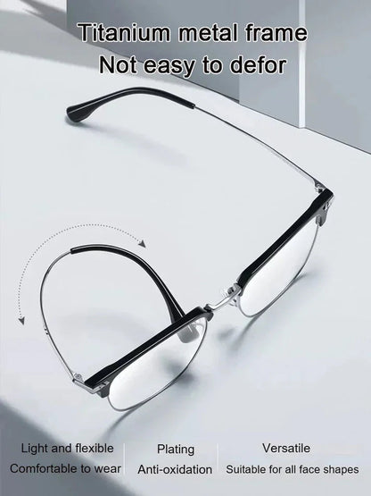 🎁Hot Sale🔥👓Ultra Light Anti Blue Presbyopic Glasses✨
