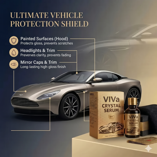 ⚡Hot Sales 49% OFF🔥Graphene Ceramic Coating for Cars – 9H Hardness, 10+ Years Protection, Hydrophobic & Scratch Resistant