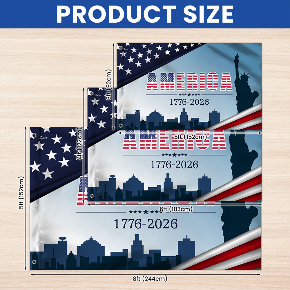 250 years of America Grommet  Flag