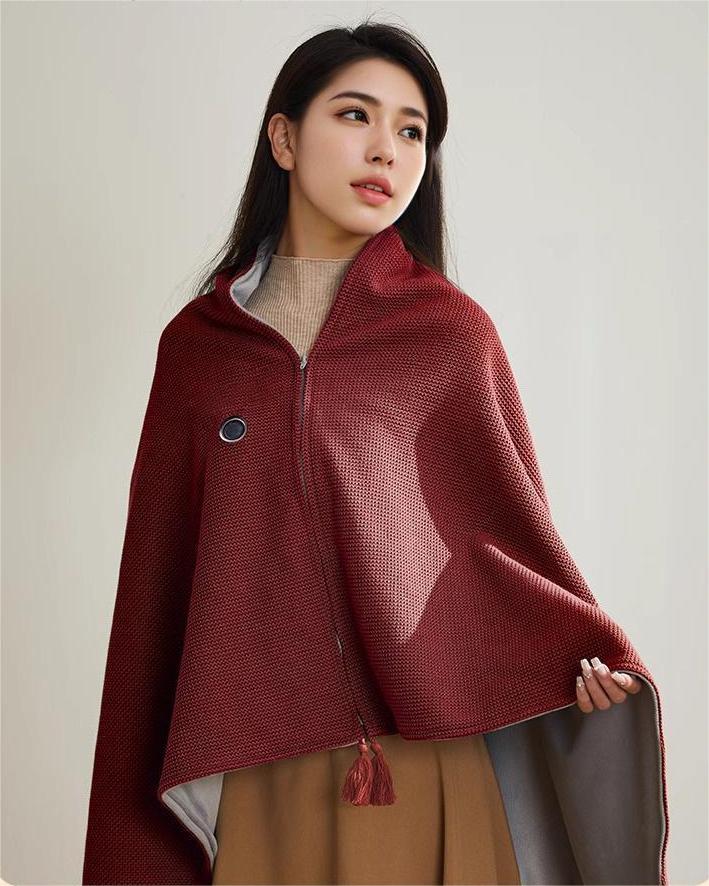 🎅Best Winter Gifts 🔥Favorite Portable Heated Shawl (Buy 2 Free Shipping)