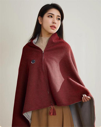 🎅Best Winter Gifts 🔥Favorite Portable Heated Shawl (Buy 2 Free Shipping)