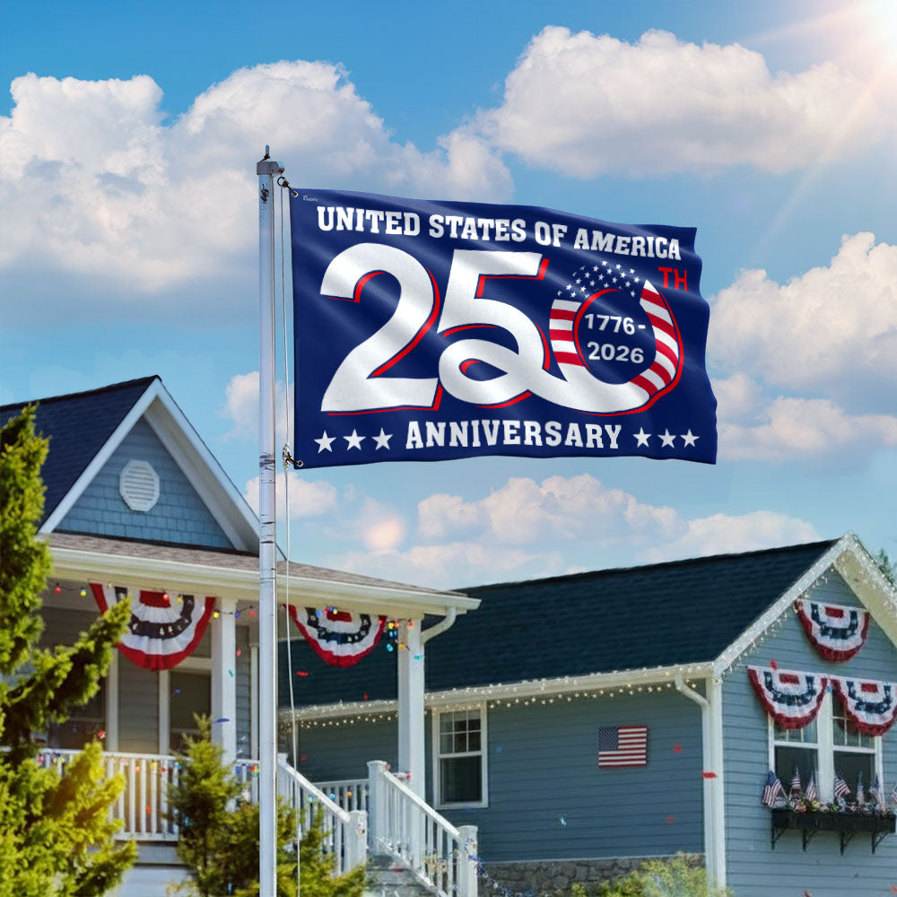US 250th Anniversary 1776-2026 Grommet Flag 🏴󠁵󠁳󠁡󠁿 Special Offer Today 🔥