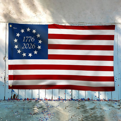 FLAGWIX Betsy Ross 1776 2026 American Grommet Flag