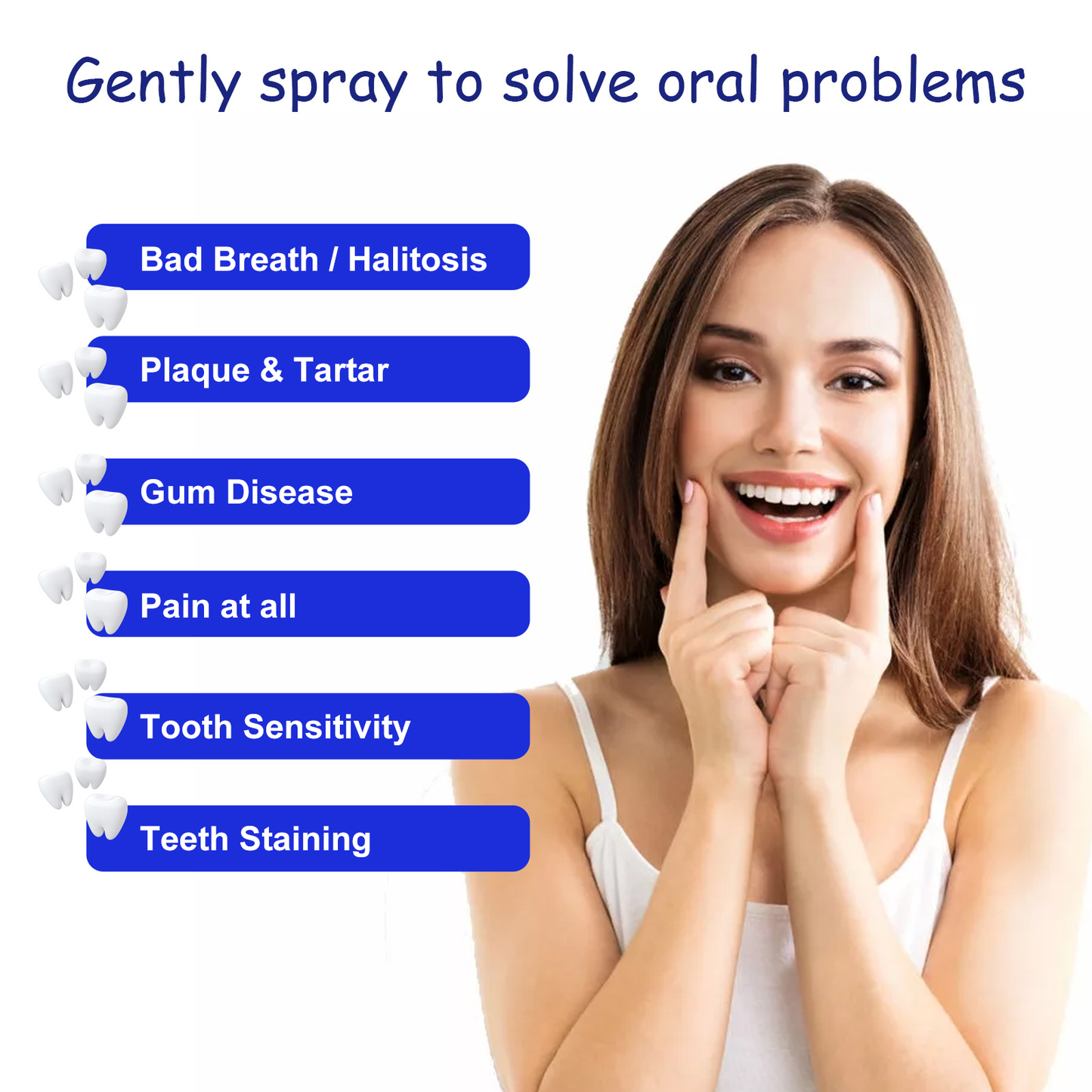 🦷All-in-One Oral Repair Spray – One Spray to Fix Bad Breath, Bleeding Gums & Tartar