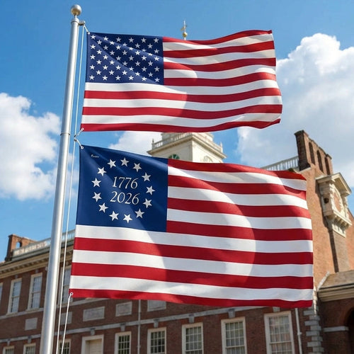 FLAGWIX Betsy Ross 1776 2026 American Grommet Flag
