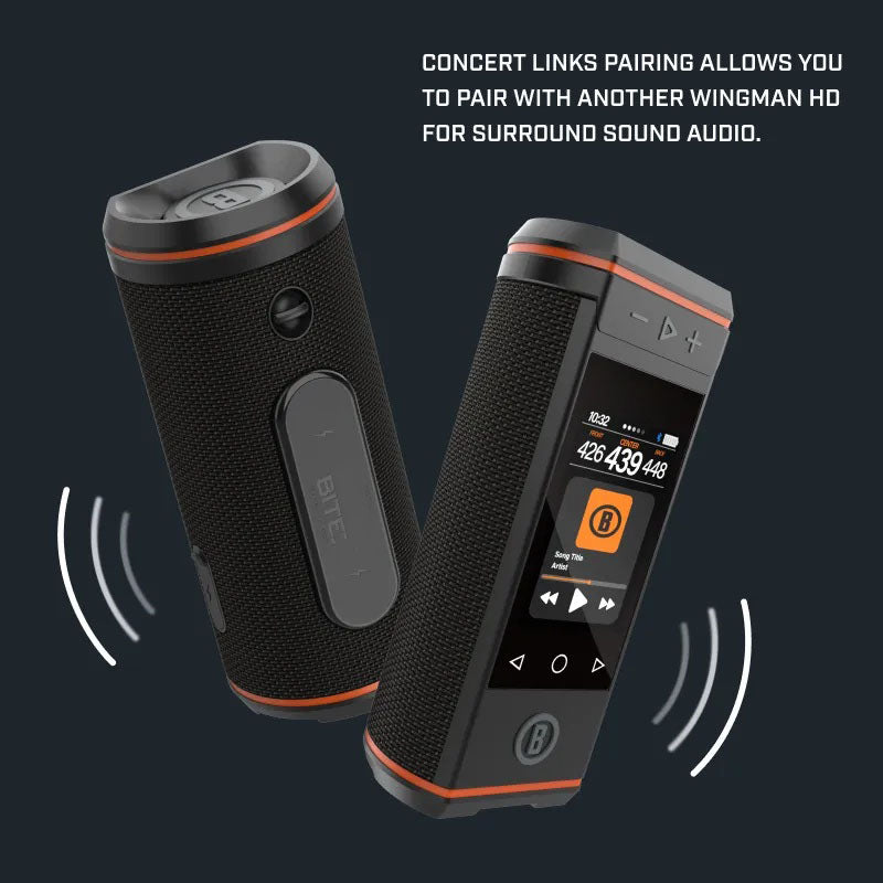 3.5" Color HD Touchscreen & 360° Premium Audio for Clear Visuals and Audible Distances⛳