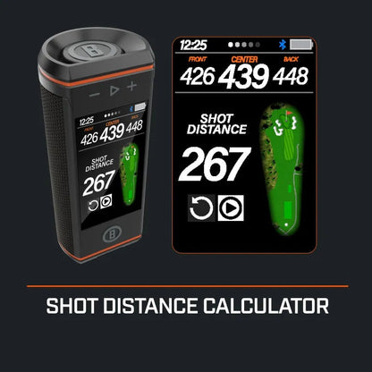 3.5" Color HD Touchscreen & 360° Premium Audio for Clear Visuals and Audible Distances⛳