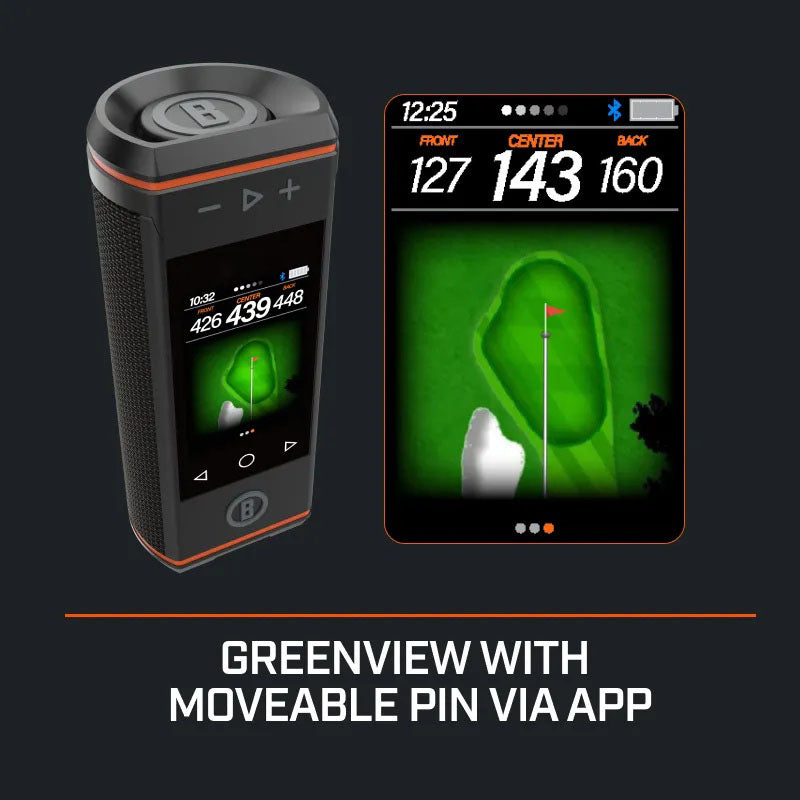 3.5" Color HD Touchscreen & 360° Premium Audio for Clear Visuals and Audible Distances⛳