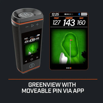 3.5" Color HD Touchscreen & 360° Premium Audio for Clear Visuals and Audible Distances⛳