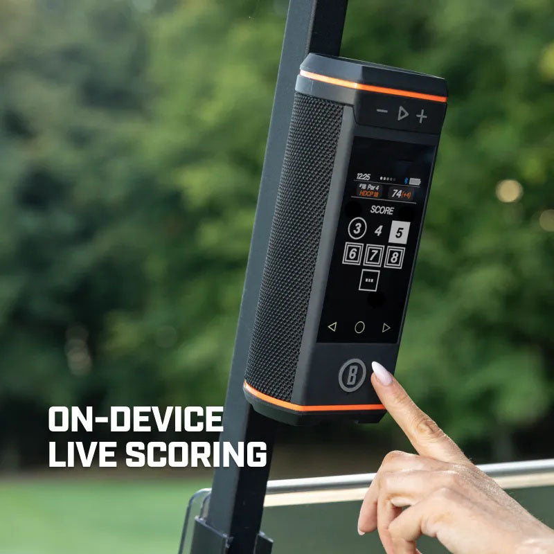 3.5" Color HD Touchscreen & 360° Premium Audio for Clear Visuals and Audible Distances⛳
