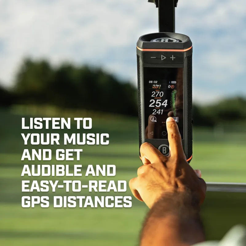 3.5" Color HD Touchscreen & 360° Premium Audio for Clear Visuals and Audible Distances⛳