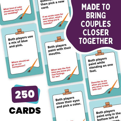 🔥LAST DAY 49% OFF - 🎨The Couples Painting Game❤️