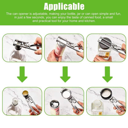 Adjustable Stainless Steel Jar Opener