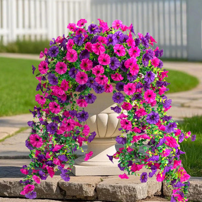💥Last Day Only $3.98🌺UV Resistant Hanging Artificial Morning Glory Vine 💖