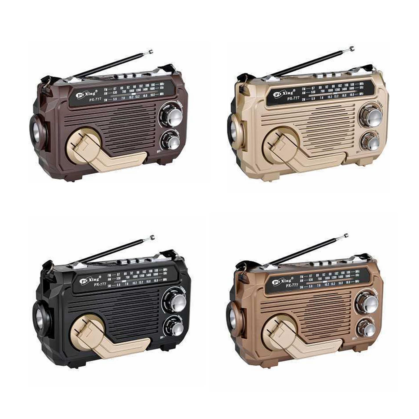 Eptchn Solar-Powered Radio