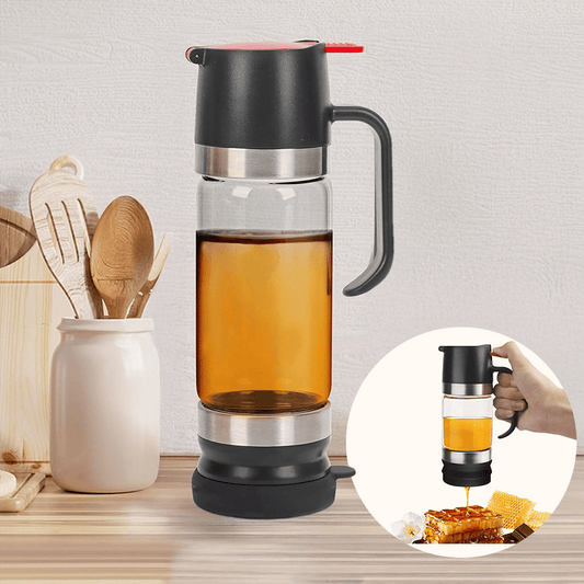 🔥 Hot Sale Discount 46% Off 🍯 Glass Honey Dispenser