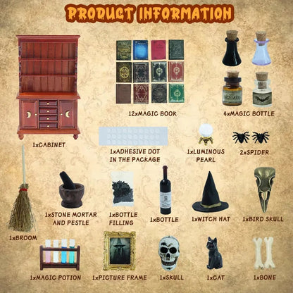 🔥Last Day 49% OFF - Dollhouse Miniatures 1/12 Scale Accessories
