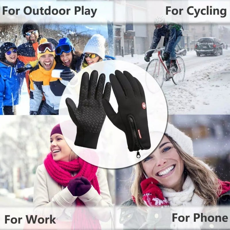 🏆Ultimate Waterproof & Windproof Thermal Non-Slip Gloves