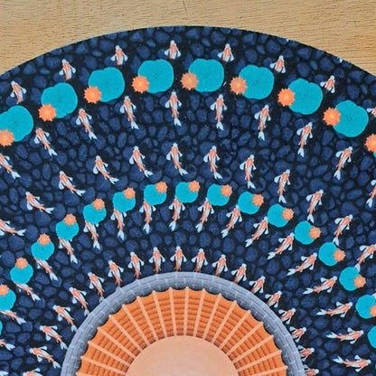 Animated Zoetrope Slipmat — 12′′ Optical Illusion Turntable Mat