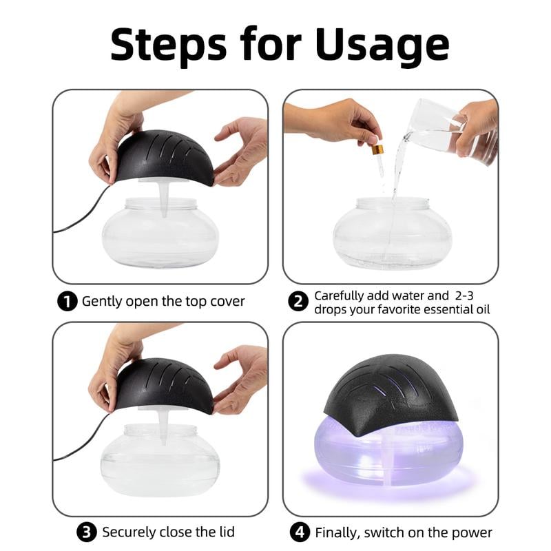 ✨LAST DAY ONLY 49% OFF🔥-Air Purifier(4 bottles of perfume)✨