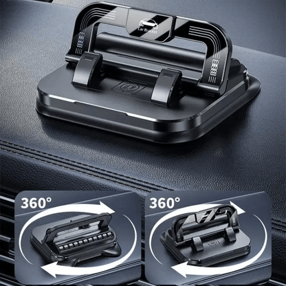 🔥 Last Day Sale  Car phone holder 360 degree rotation, suitable for car navigation in-car dashboard