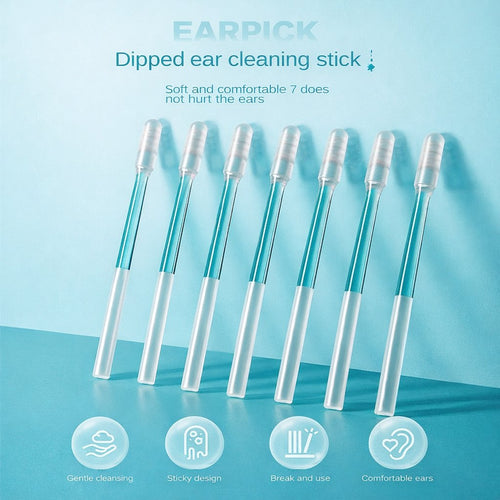 🔥Last Day 70% OFF💦  Sticky Ear Cleaning Sticks - Gentle, Visible Ear Care 👂