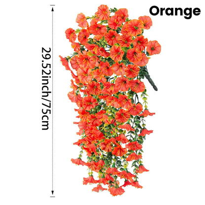 💥Last Day Only $3.98🌺UV Resistant Hanging Artificial Morning Glory Vine 💖
