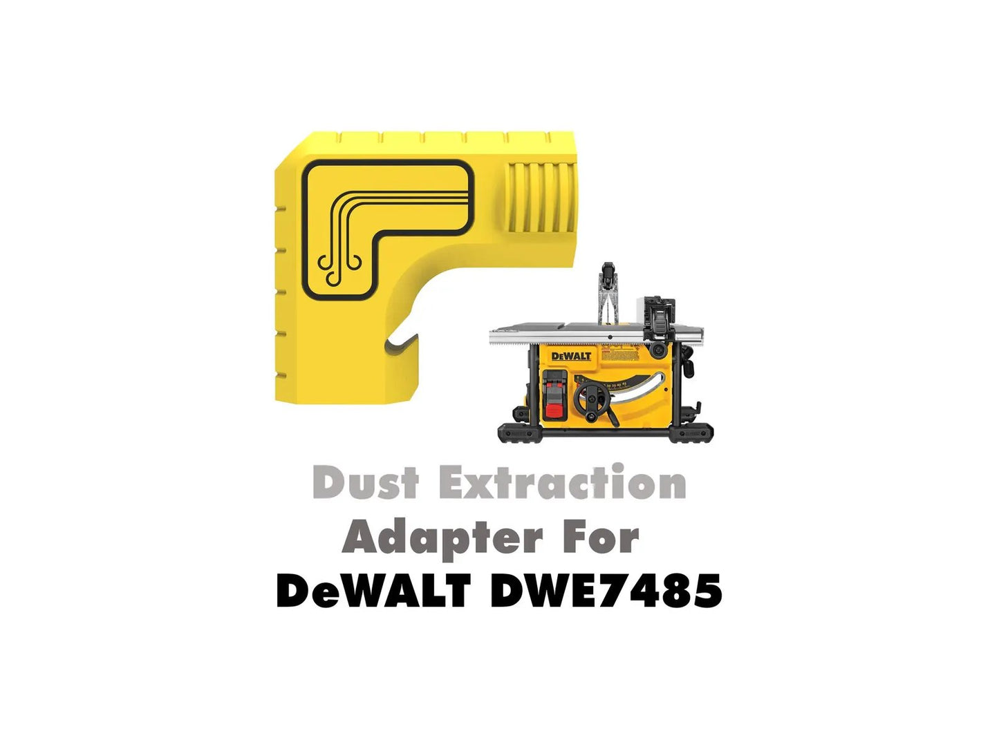 🔥Last Day 49% OFF - 🛠️Dust Extraction Adapter Compatible with DeWalt Table Saws