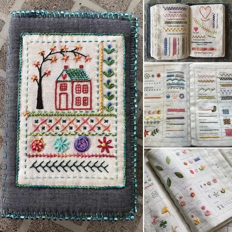 128 Embroidery Stitches