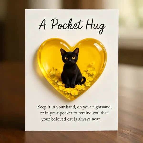 🎄Early Christmas Sale 49% OFF😺💖 Pocket Hug Cat Card--🎉Buy 2 VIP Shipping