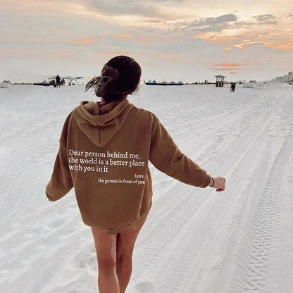 🔥LAST WEEK SALE 49% OFF✨'Dear Person Behind Me' Sweatshirt🥳