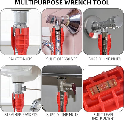 🔥Last Day 49% OFF🔧14-IN-1 Multi-Functional Sink Wrench
