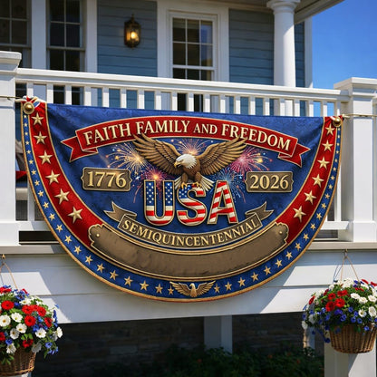 🎖️ Custom 250 Years of Freedom Flag | USA Patriotic Decor