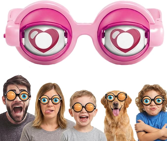 👀Novelty Funny Glasses with Winking Eye Mechanism