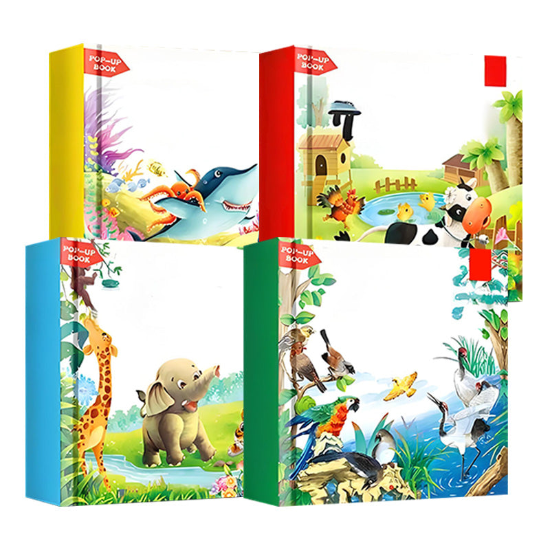🔥Set A(Happy Farm+Mysterious Ocean+Bird Paradise+Wild Animals)