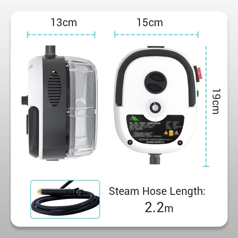 🎄Christmas Sale🔥2500W Handheld High-Temperature Pressurized Steam Cleaner（FREE SHIPPING✈️）
