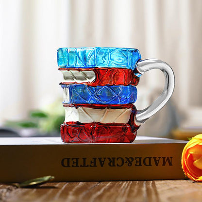 🔥Christmas Early Discount 49% Off🎅Unique Glass Craft Innovative 3D Painting Book Mug