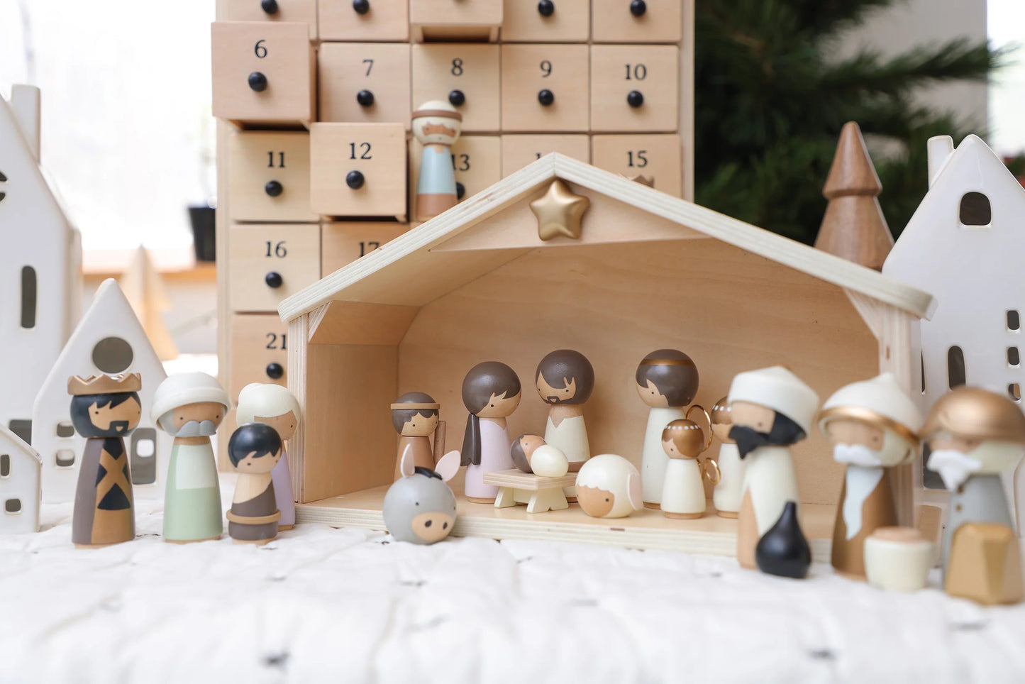 🔥LAST DAY 50% OFF- ✝️The Rescuer –Nativity Advent Calendar