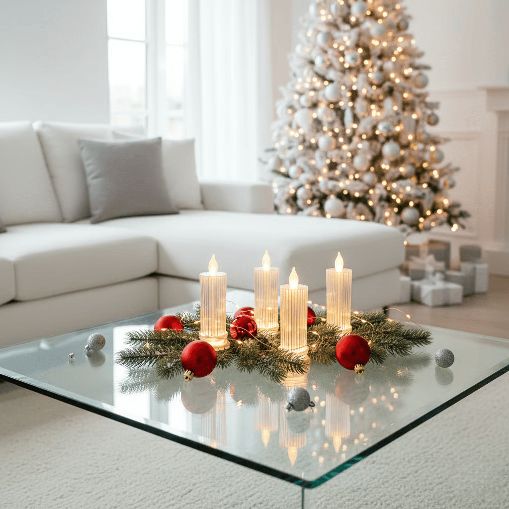 🕯️LED Crystal Candle Lights(4pcs in 1 set)
