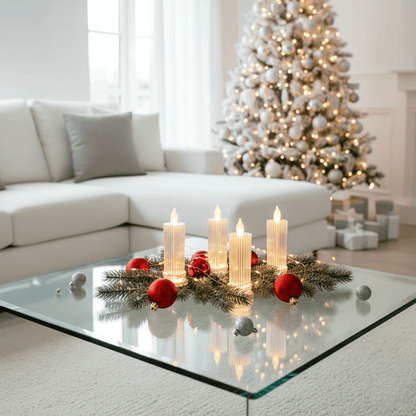 🕯️LED Crystal Candle Lights(4pcs in 1 set)