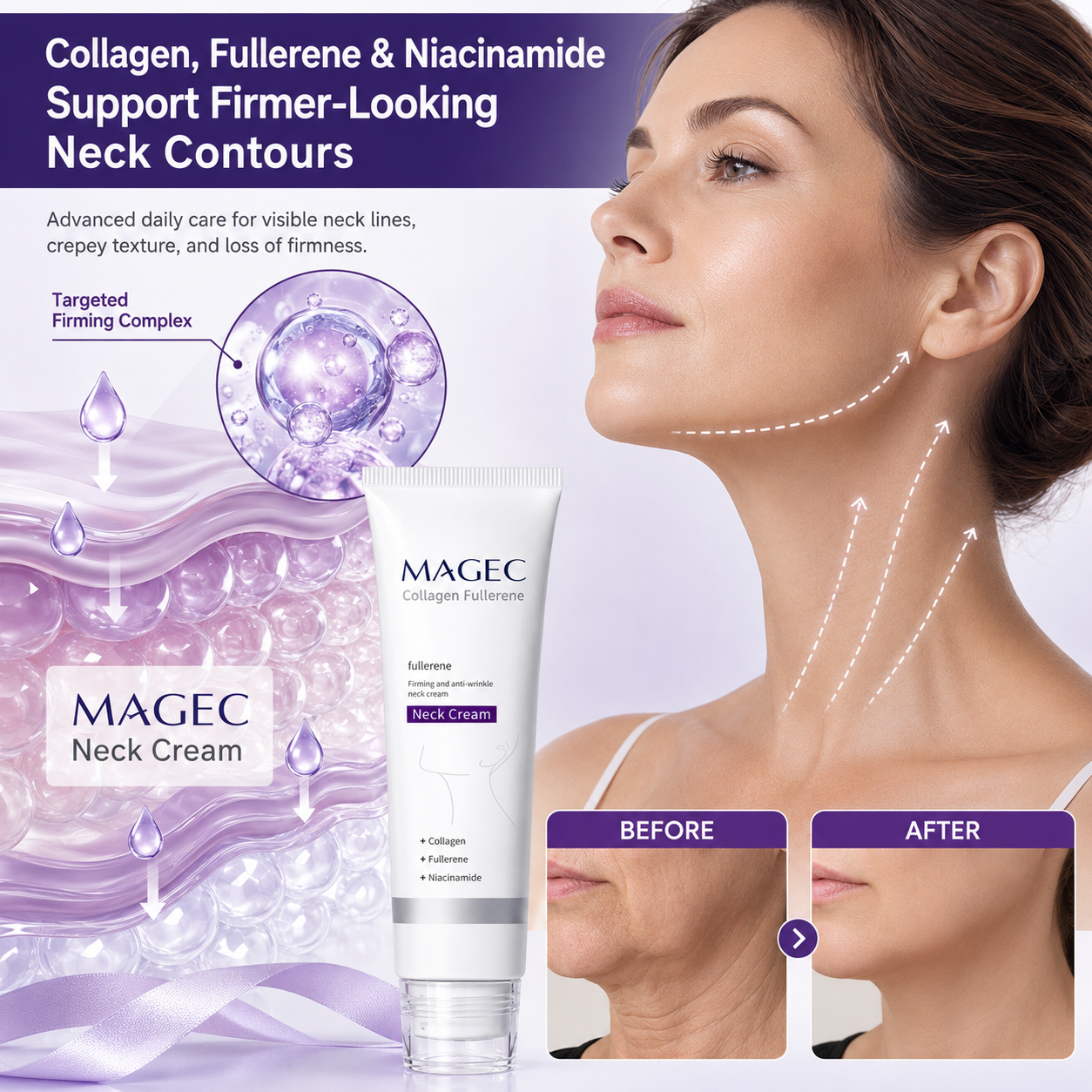🧠👩‍🔬 MAGEC All-Over Firming Cream – Smooth, Tighten & Brighten the Face, Neck & Body – 70% OFF Today