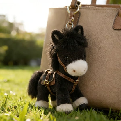 🔥LAST DAY BUY 2 GET 1 FREE🐎Ponytata Plush Pony Bag Charm and Keychain ✨2026 Year of the Horse Gift 🎁