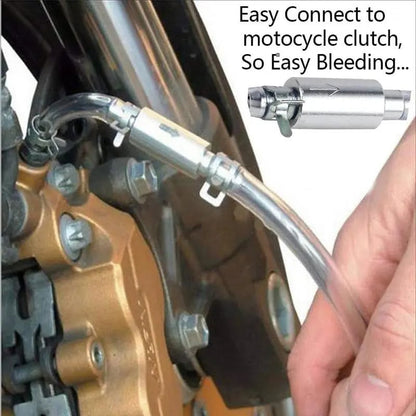 Brake Bleeder Hose - One Way Check Valve Tube Bleeding Tool Kit For Hydraulic System Bleeding