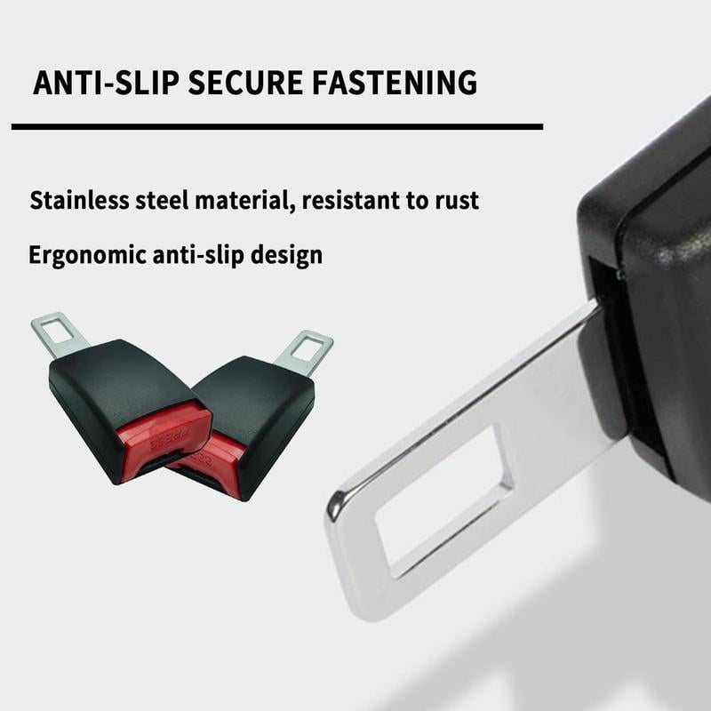 🔥🎉Car Belt Buckle Extension Seat Belt Clips