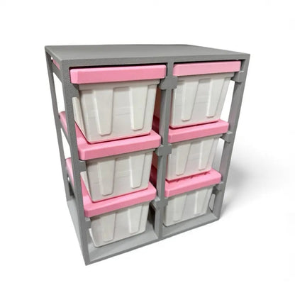 🔥🔥Black Friday bestsellers🎁3D Printed Mini Storage Racks and Yellow Storage Boxes