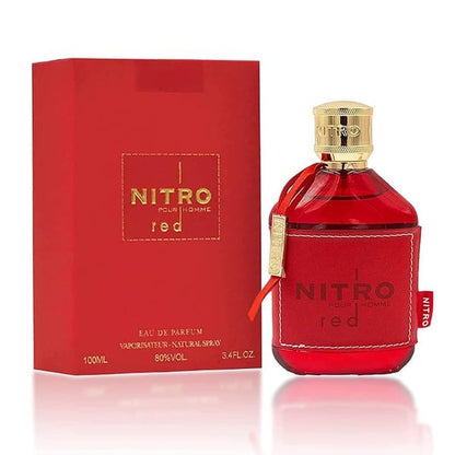 🎁Last Day Promotion 49% OFF-Dumont Nitro Red For Men 3.4 Oz Eau De Parfum Spray