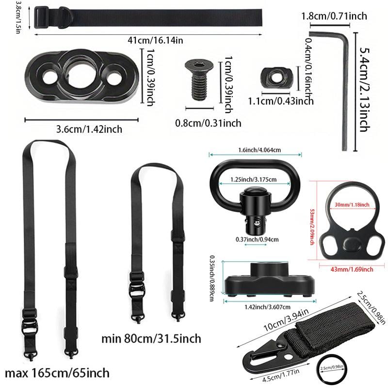 ✨LAST DAY ONLY 49% OFF🔥Quick-Adjust 2-Point Sling with Sling Swivels