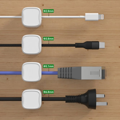 🔥BUY MORE SAVE MORE—Magnetic Cord Organizer, Easy Secure Adhesive Cable Management