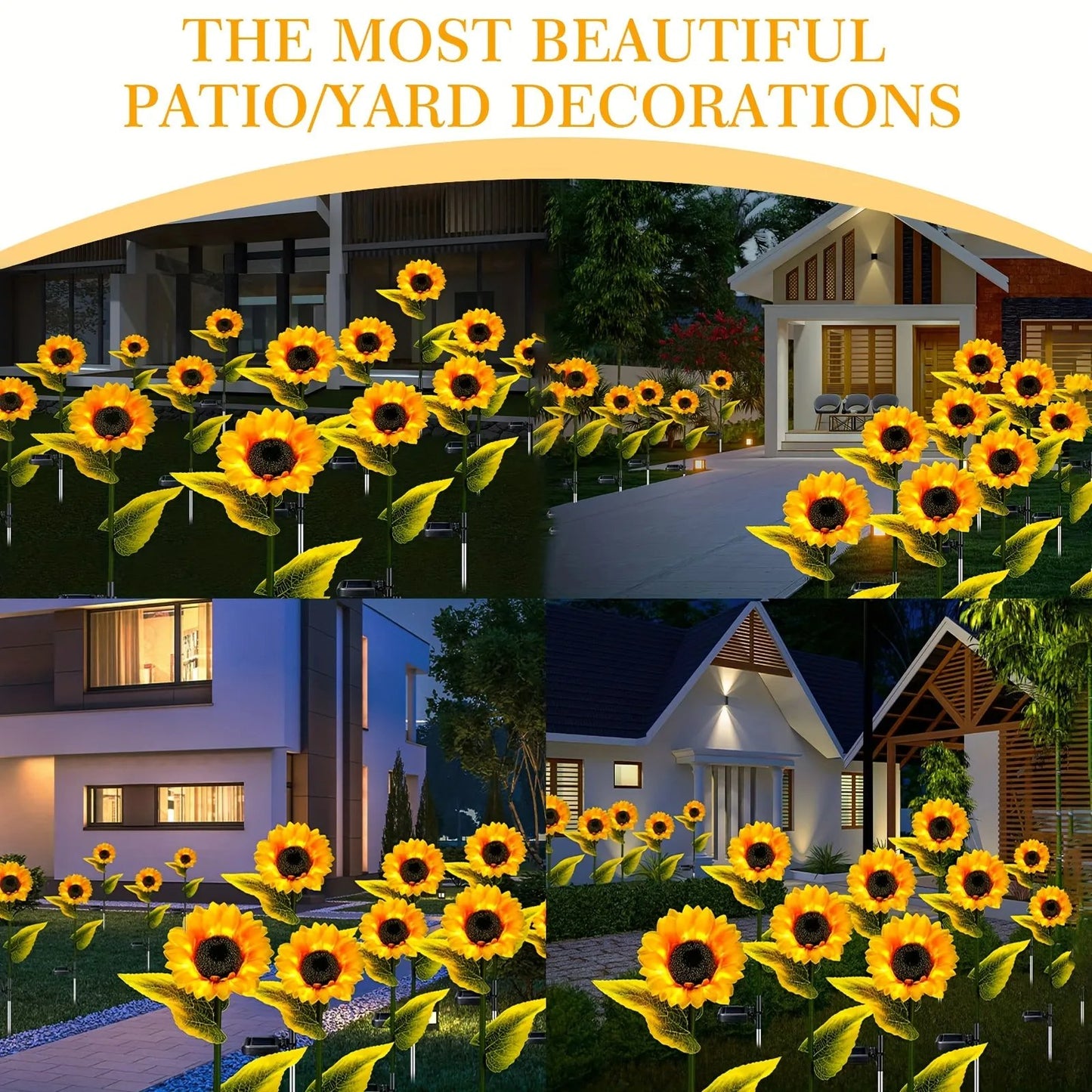 🌻Sunflower Solar Lights Outdoor Decor